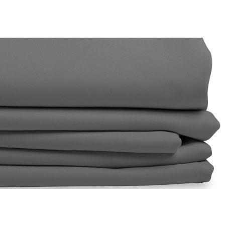 Grey Thermal Blackout Custom Curtain MC07