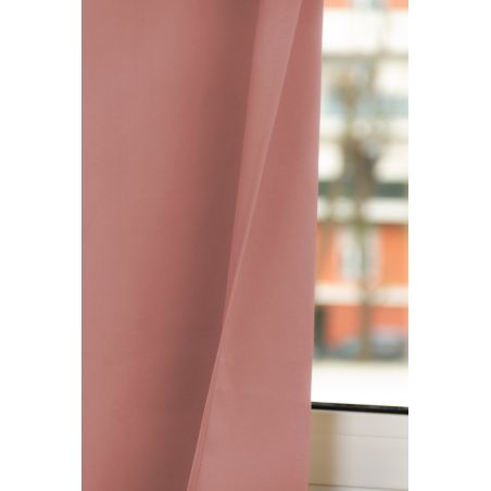 Dusty Pink  100% Total Blackout Custom Curtain Revolution MC343