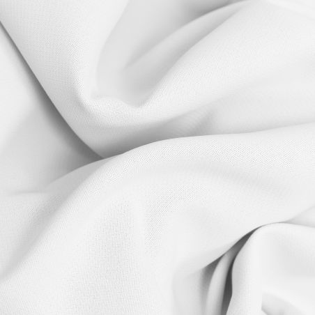 White 3-in-1 Soundproof Thermal Blackout Custom Curtain MC720