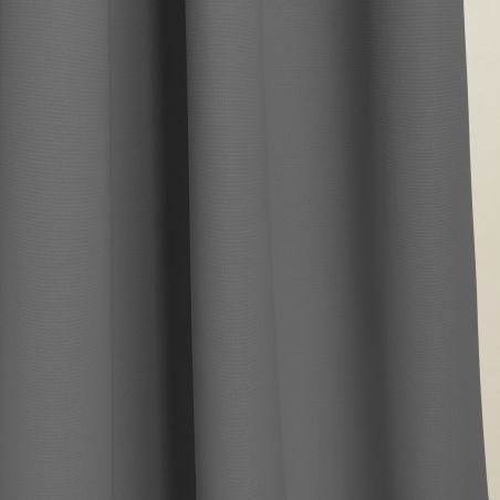 Grey 4-in-1 Room Divider Soundproof Thermal Blackout Custom Curtain MC09