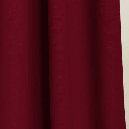 Red 4-in-1 Room Divider Soundproof Thermal Blackout Custom Curtain MC330