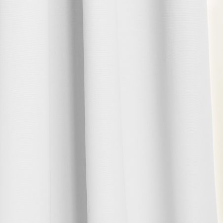 White 4-in-1 Room Divider Soundproof Thermal Blackout Custom Curtain MC720