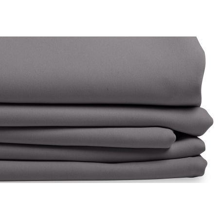 Grey Fire retardant Blackout Custom Curtain MC09