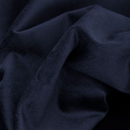 Blue Thermal Blackout Velvet Custom Curtain MC412
