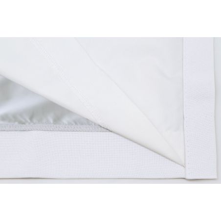 White Thermal Blackout Custom Curtain MC720