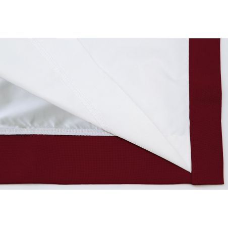 Deep Red Thermal Blackout Custom Curtain MC330