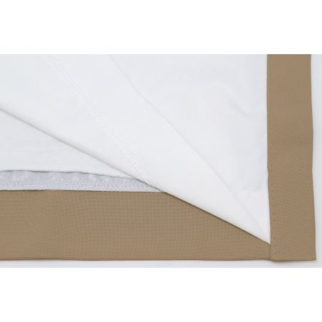 Light Brown 3-in-1 Soundproof Thermal Blackout Custom Curtain MC8220