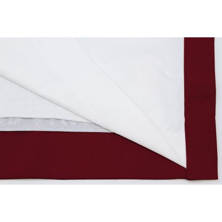 Deep Red 3-in-1 Soundproof Thermal Blackout Custom Curtain MC330