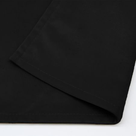 Black 4-in-1 Room Divider Soundproof Thermal Blackout Custom Curtain Velvet Venise MC710