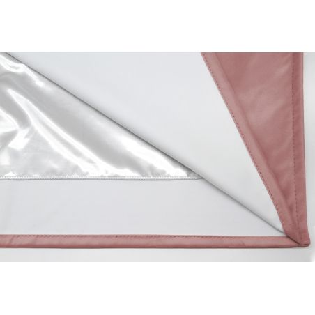 Dusty Pink 4-in-1 Room Divider Soundproof Thermal Blackout Custom Curtain Velvet Venise MC343