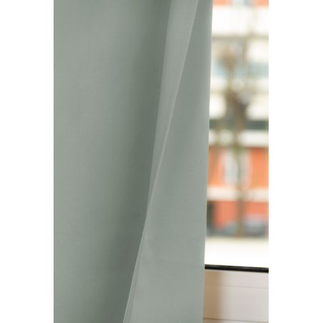 Pale Green 100% Total Blackout Custom Curtain Revolution MC540