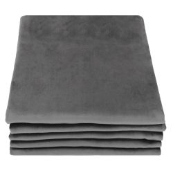 Mid Grey 3-in-1 Soundproof Thermal Blackout Curtain Velvet Venise MC09