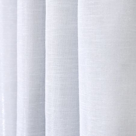 White Thermal Custom Sheer Curtain Heidi MC720