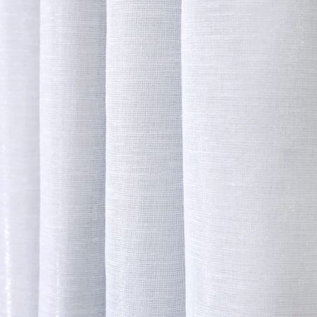 White Thermal Custom Sheer Curtain Lilou MC720