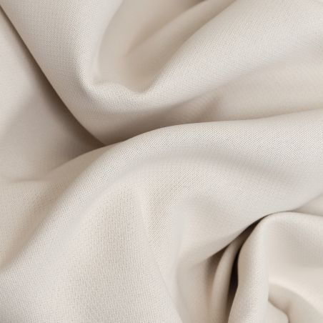 Ecru Thermal Blackout Custom Curtain MC636