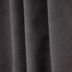 Mid Grey Thermal 100% Blackout Custom Curtain Romy MC09