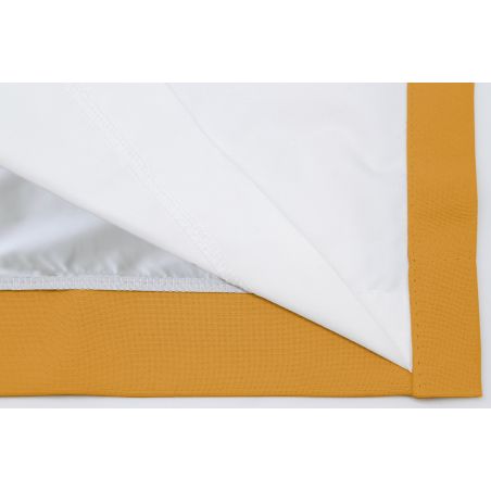 Yellow 3-in-1 Soundproof Thermal Blackout Custom Curtain MC215