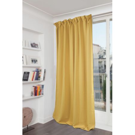 Yellow Blackout Curtain MC2194