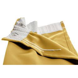 Yellow Blackout Curtain MC2194