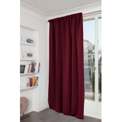 Deep Red Thermal Blackout Curtain MC330