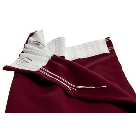 Deep Red Thermal Blackout Curtain MC330