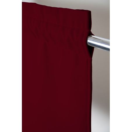 Deep Red 4-in-1 Room Divider Soundproof Thermal Blackout Curtain MC330