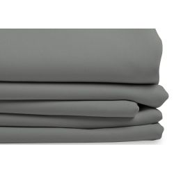 Grey Blackout Custom Curtain MC704