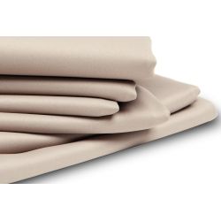 Beige Thermal Blackout Custom Curtain MC634