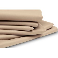 Beige Thermal Blackout Custom Curtain MC651