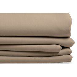 Beige Thermal Blackout Custom Curtain MC15